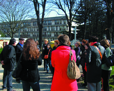 Visite proposée dans le cadre d'un stage pour les enseignants