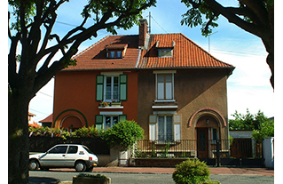 Cité-jardin du Noyer Habru, à Créteil